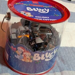 Bluey Holiday Cookie Cutters Set